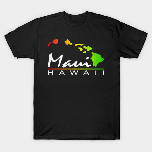 Maui - Hawaiian Islands T-Shirt by robotface